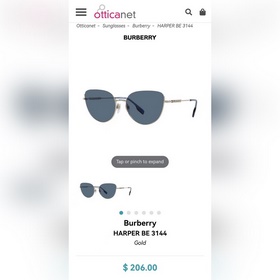 burberry MODEL：BE3144SIZE：57口19-145