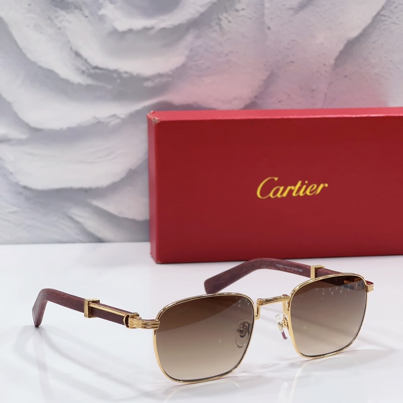 卡地*官網原版一比一CT0363S，size：56-22-145Cartie