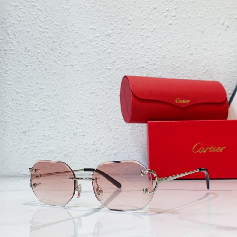 Cartier 官網(wǎng)新品 商務男款無框眼鏡，超輕鏡框MODERL：CT0091