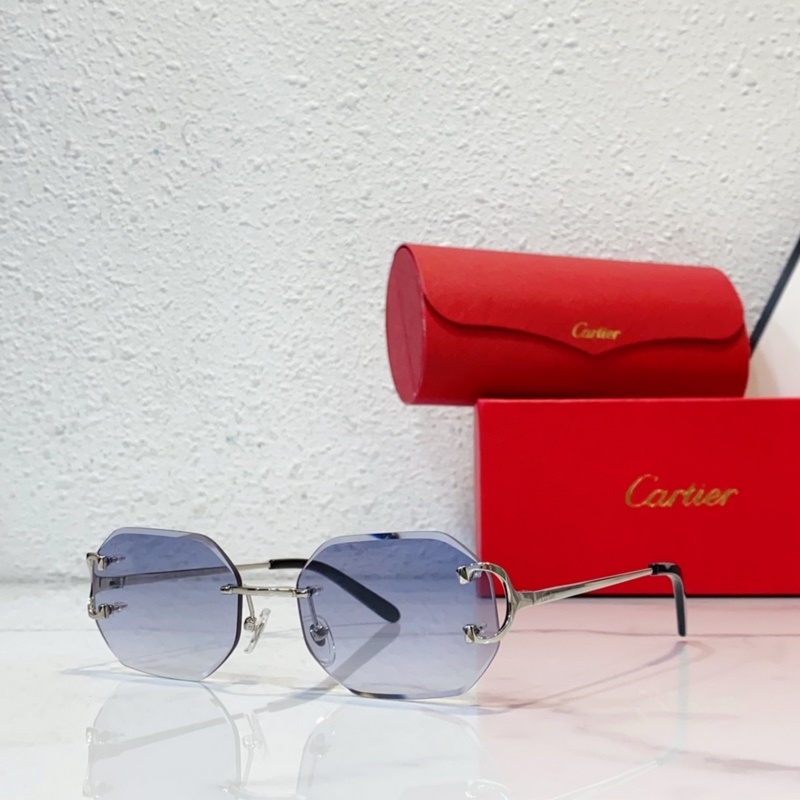 Cartier 官網(wǎng)新品 商務男款無框眼鏡，超輕鏡框MODERL：CT0091