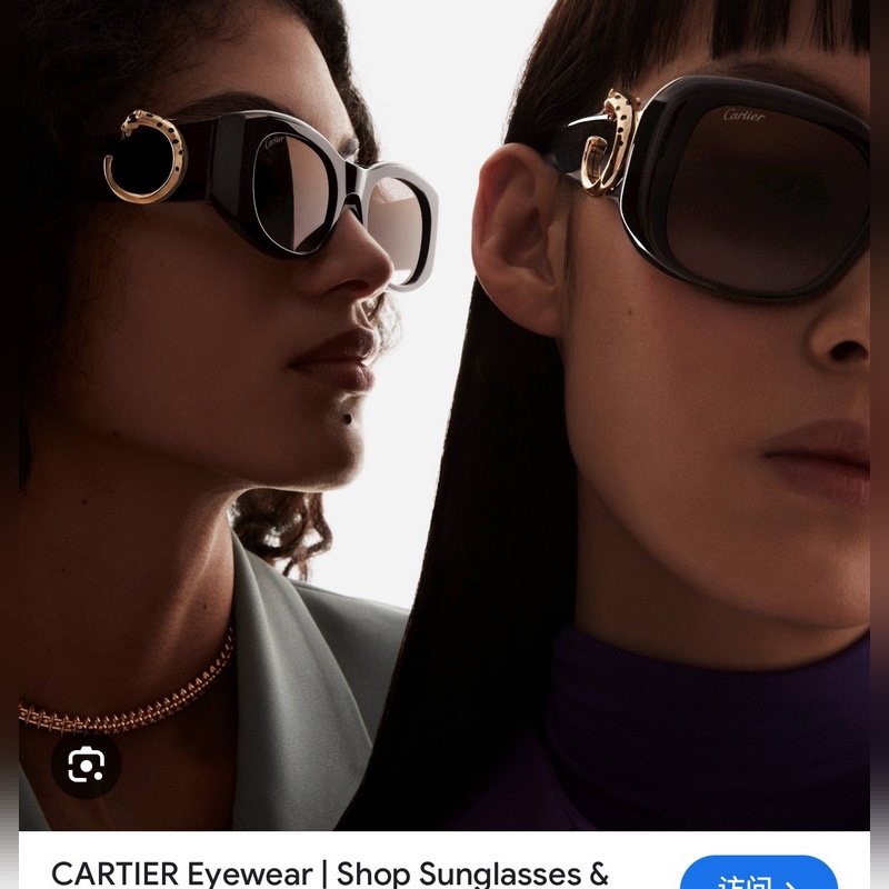 Cartier MODEL：CT0472S SIZE：50口22-145