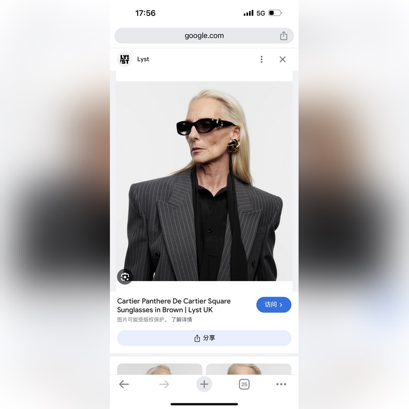Cartier MODEL：CT0472S SIZE：50口22-145