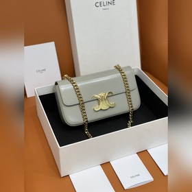 正品級Celine * 小號法棍197993#金屬鍊條vintage感十足少