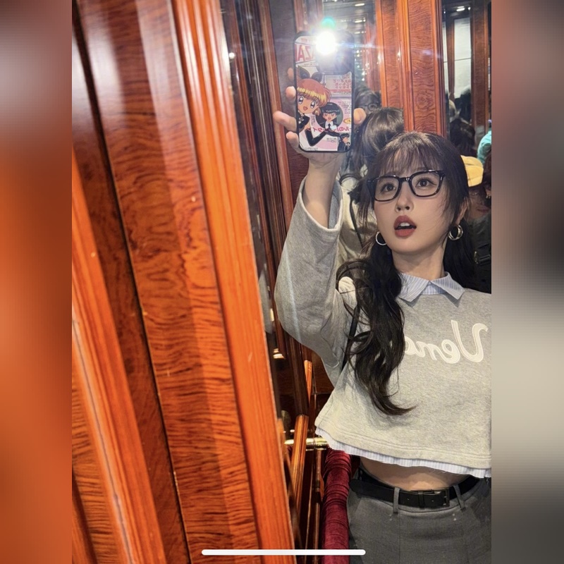 虞書欣戴黑框evan 也太太太乖啦