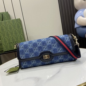 【新品】Gucci Luce系列小號肩背包。這款單品出自Gucci Lido系列