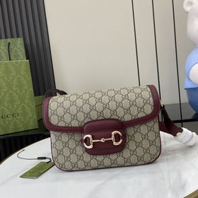 【新品】Gucci Horsebit 1955系列小號肩背包由創作總監Saba