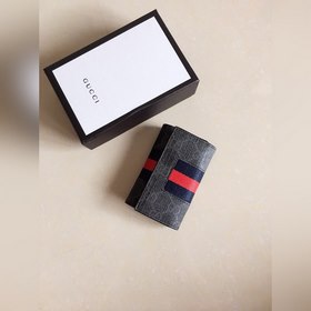 最新男士鑰匙包原工廠pvc搭配原版皮內(nèi)格紅綠帶標(biāo)志～小巧精緻，實(shí)用大方，男神必備