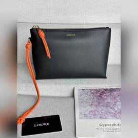 原廠皮 2025新款手包  型號3045亮面納帕牛皮革Knot T 亮面