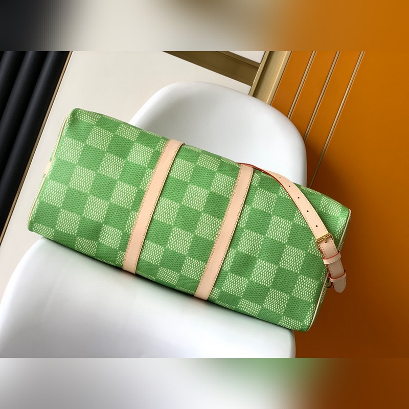 M40667綠格 M40713粉格 本款 Kee all Bandoulière