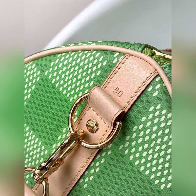 M40667綠格 M40713粉格 本款 Kee all Bandoulière