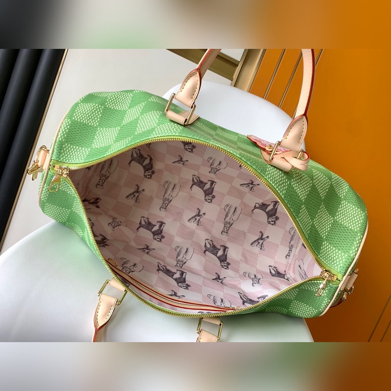 M40667綠格 M40713粉格 本款 Kee all Bandoulière