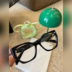 18-F】【54-17-140】54碼原版圈形闆正 大熱明星素顔黑框 遮