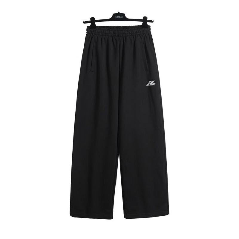 巴黎世家 balenciaga blcg 24fw ib 小logo鐳射反光衛褲