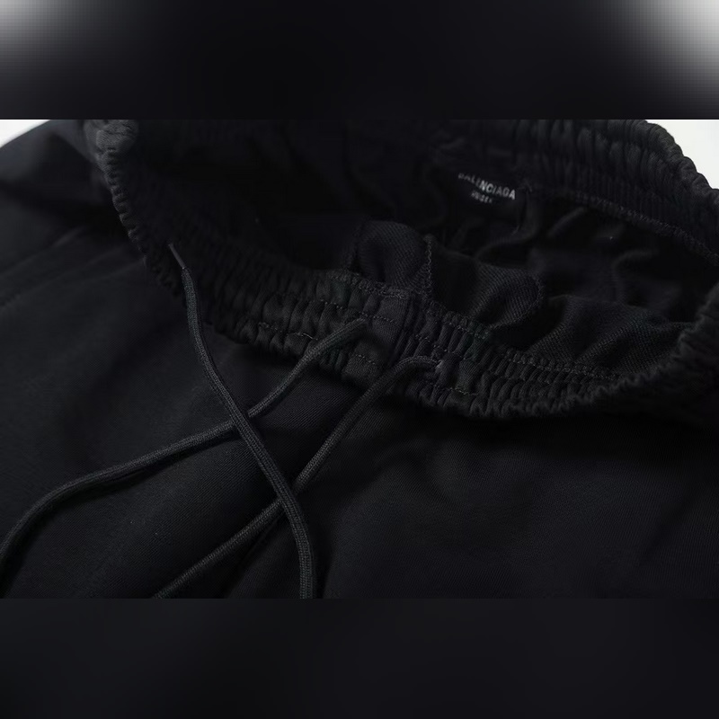 巴黎世家 balenciaga blcg 24fw ib 小logo鐳射反光衛褲