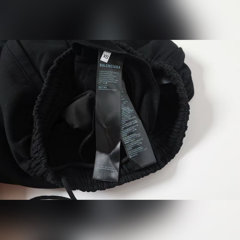 巴黎世家 balenciaga blcg 24fw ib 小logo鐳射反光衛褲