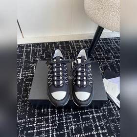 Chanel 香奈兒 34ss 秋冬新款 小香 熊貓配色 氣墊 休閑 運動鞋