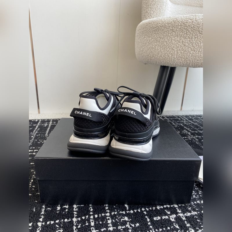 Chanel 香奈兒 34ss 秋冬新款 小香 熊貓配色 氣墊 休閑 運(yùn)動(dòng)鞋