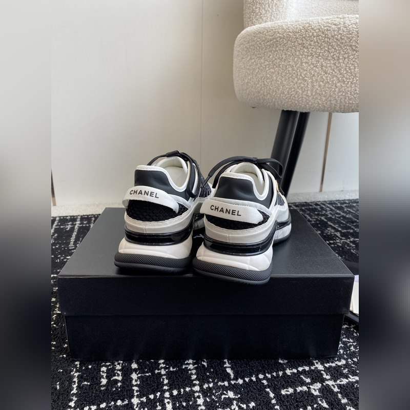 Chanel 香奈兒 34ss 秋冬新款 小香 熊貓配色 氣墊 休閑 運動鞋