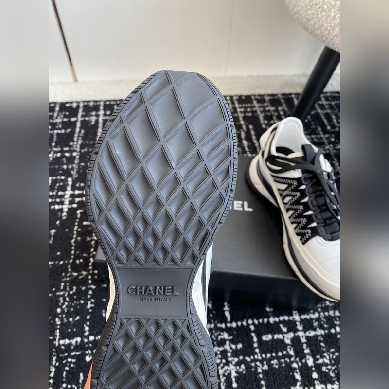 Chanel 香奈兒 34ss 秋冬新款 小香 熊貓配色 氣墊 休閑 運動鞋