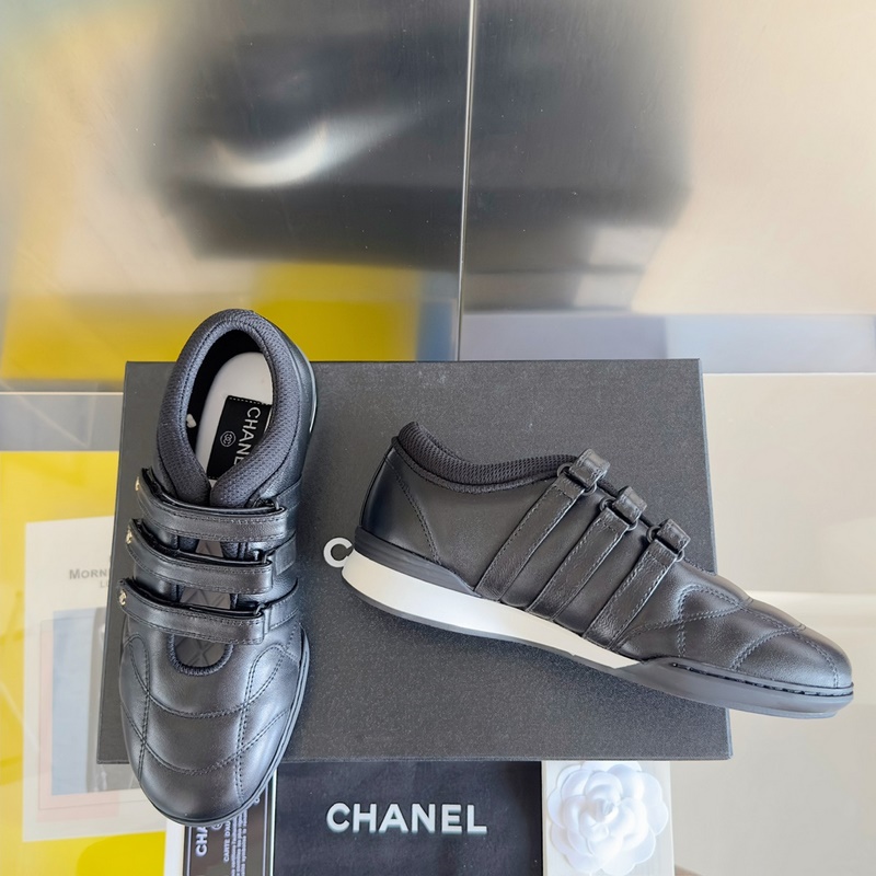 頂級版本：女款  Chanel 香奈兒 芭蕾舞 瑪麗珍 休閑 運動鞋 棒球鞋