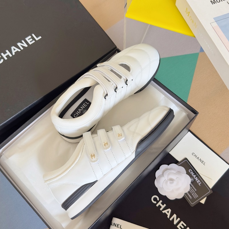 頂級版本：女款  Chanel 香奈兒 芭蕾舞 瑪麗珍 休閑 運動鞋 棒球鞋
