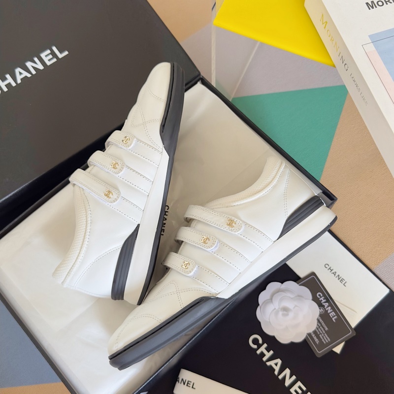 頂級版本：女款  Chanel 香奈兒 芭蕾舞 瑪麗珍 休閑 運動鞋 棒球鞋