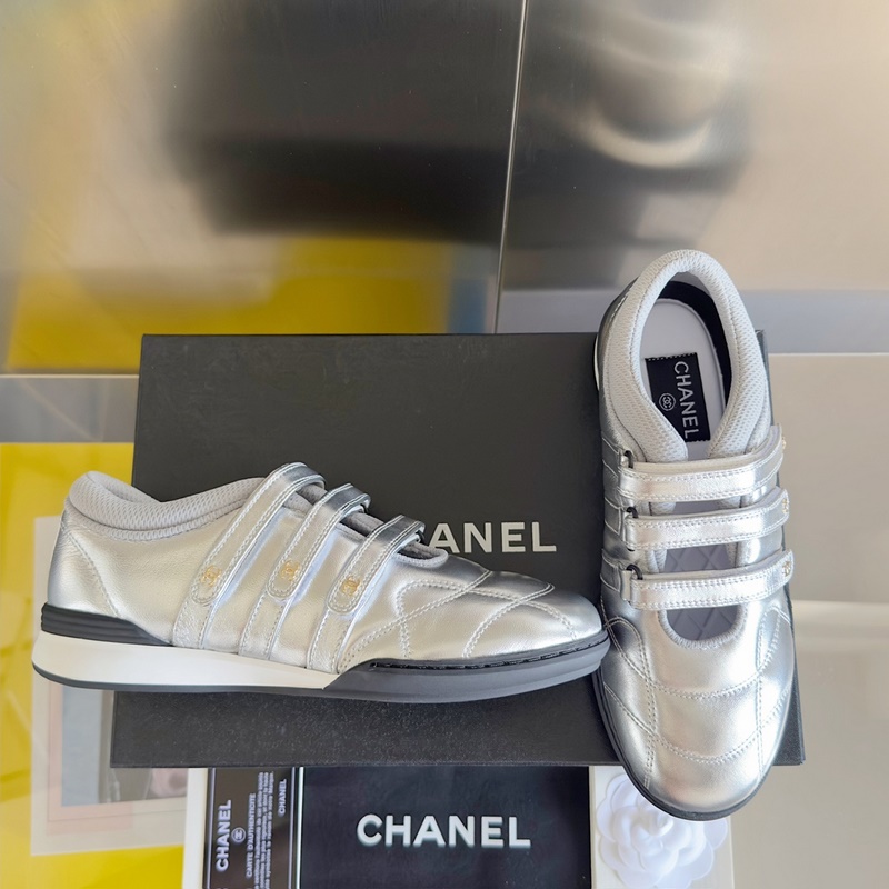 頂級版本：女款  Chanel 香奈兒 芭蕾舞 瑪麗珍 休閑 運動鞋 棒球鞋