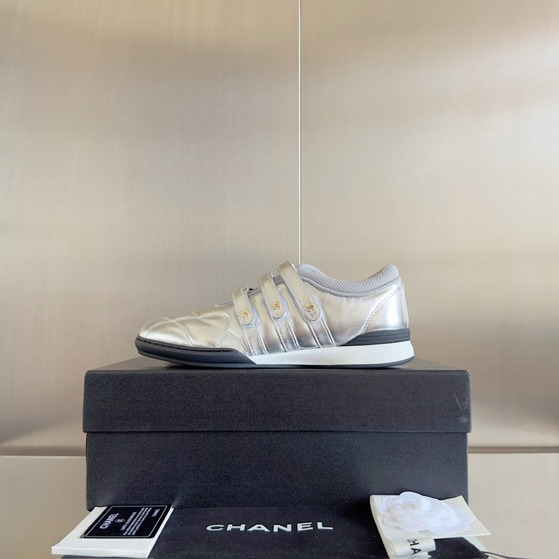 頂級版本：女款  Chanel 香奈兒 芭蕾舞 瑪麗珍 休閑 運動鞋 棒球鞋