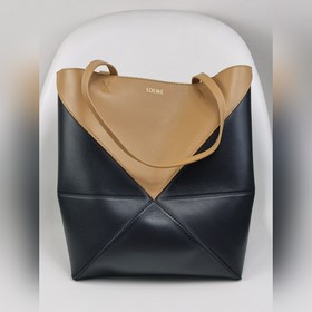 原廠皮  LOEWE    小號 puzzle Tote 克拼暖沙 25.5-