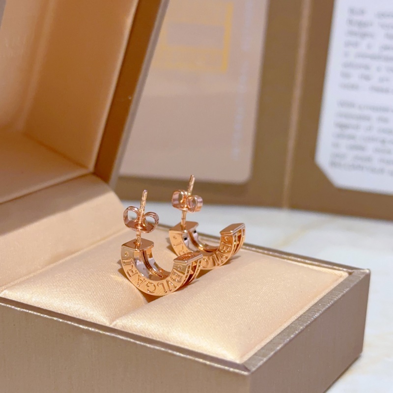 寶格麗耳釘BVLGARI New寶格麗B.zero 1rock系列鉚釘 陶瓷邊