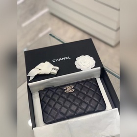 【原單品質】【配帶包裝】chanel 22s春夏新款 滿鑽雙 手拿包小號純手