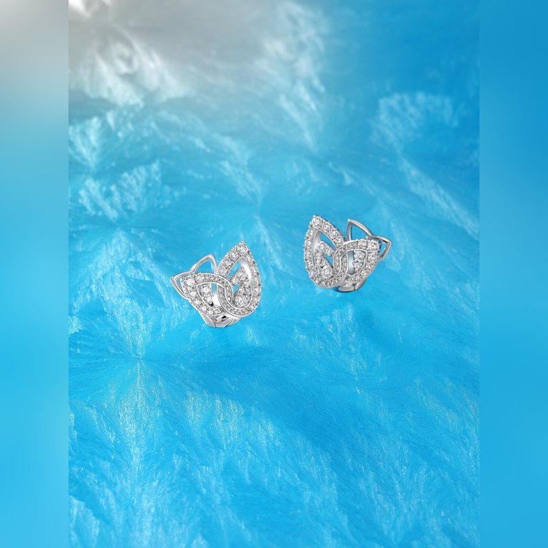 水滴耳釘，可訂做真金真鑽，隻做對版ZP真金貨，Pk市面各種金貨 量大咨詢客Fu