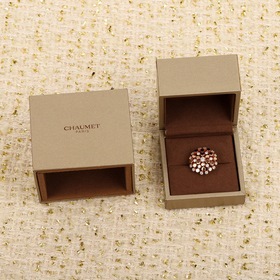 Bee My Love愛·巢系列玫瑰金戒指，可訂做18K真金真鑽版，隻做對版真金