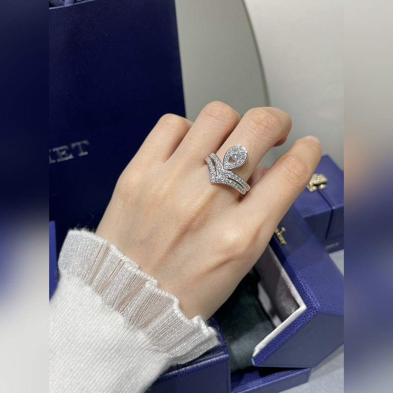 9 2 5 3560150。 剩碼數：5。尚美二合一水滴戒指 唯有獨特的水滴 雙