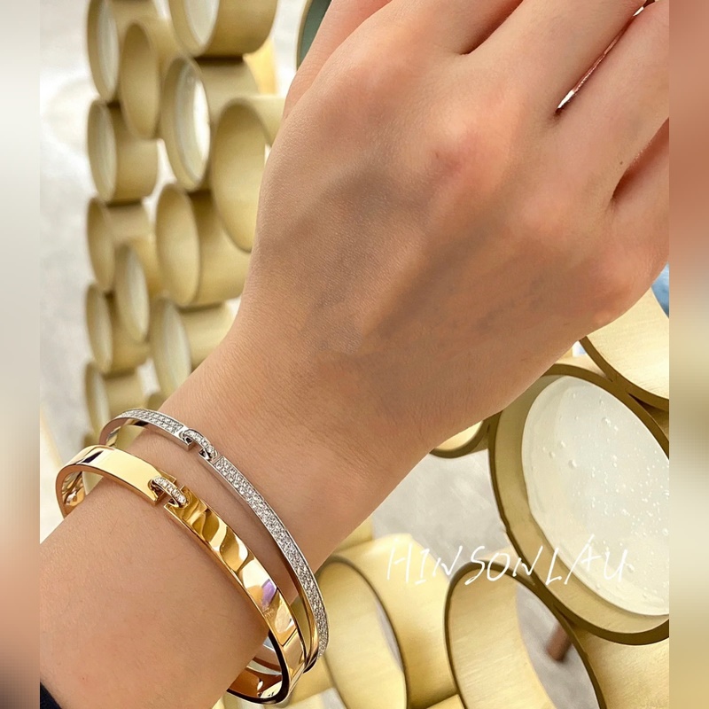 C161  巴黎尚美 唯美 精緻 簡約 緣系 滿鑽 手鐲  簡單演繹時尚之美 隨