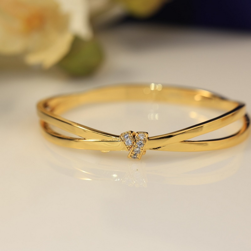 光面版 【925055】尚美交叉 手鐲  簡單演繹時尚之美 隨手拍就美的大贊 做