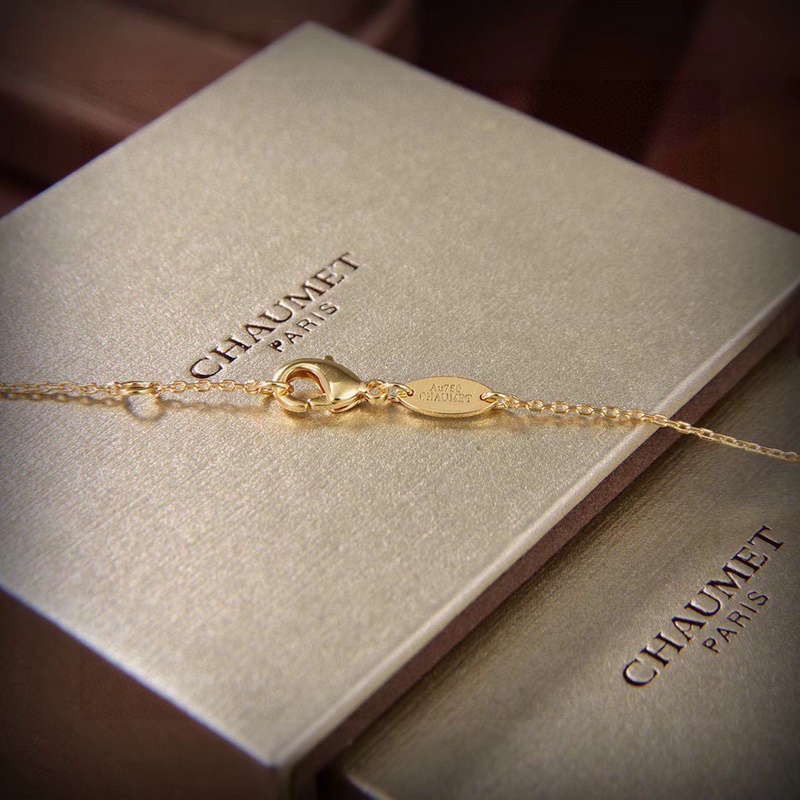 項(xiàng)鍊 尚美巴黎 CHAUMET 交叉 尚美 紅瑪瑙套裝項(xiàng)鍊耳釘 獨(dú)家開模制作