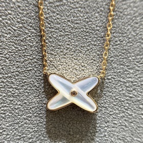 Chaumet尚美白貝母交叉項鍊LIENS緣系 一生 將經典元素詮釋出不同的款