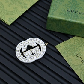 Gucci 雙G發夾 字母一字夾時髦少女必Pick的大牌發夾發飾貴族少女，名媛