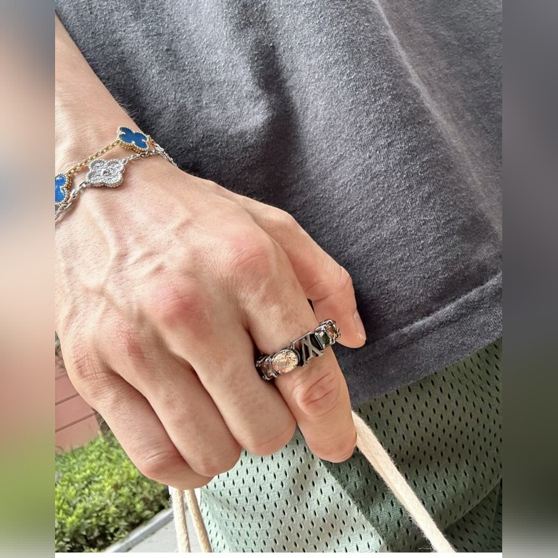 -專櫃圖 佩戴圖-LV路易威登 LIGHT 戒指 M1202M 美碼6789