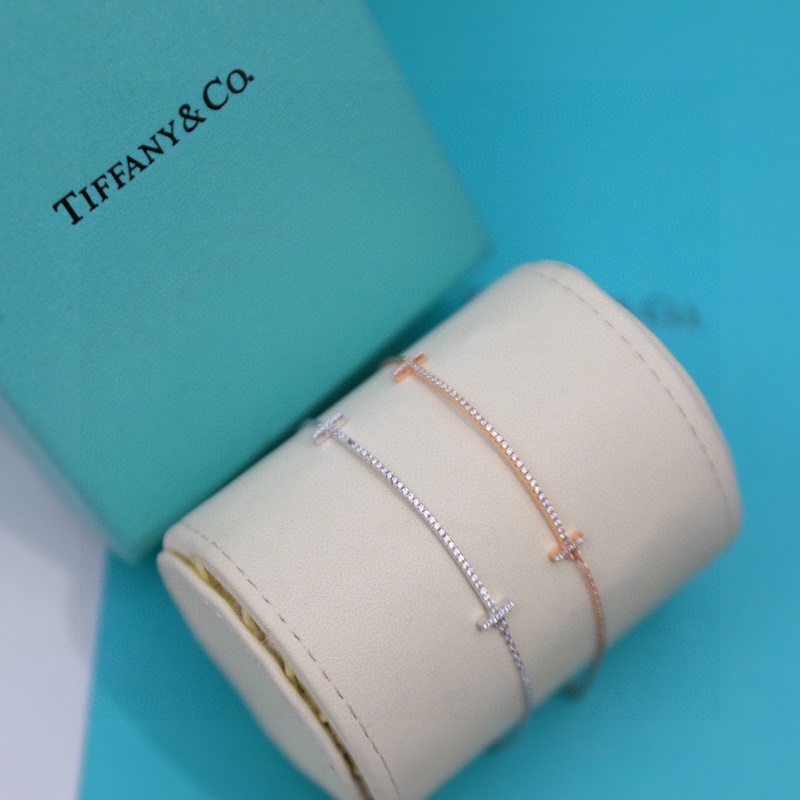 Tiffany&·co 蒂芙尼 滿鑽笑臉TT手鍊 S925純銀材質(zhì) 高品質(zhì) 精工