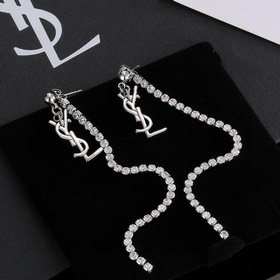 YSL 聖羅蘭耳釘 原裝黃銅材質(zhì) Yves Saint Laurent 創(chuàng)立于1