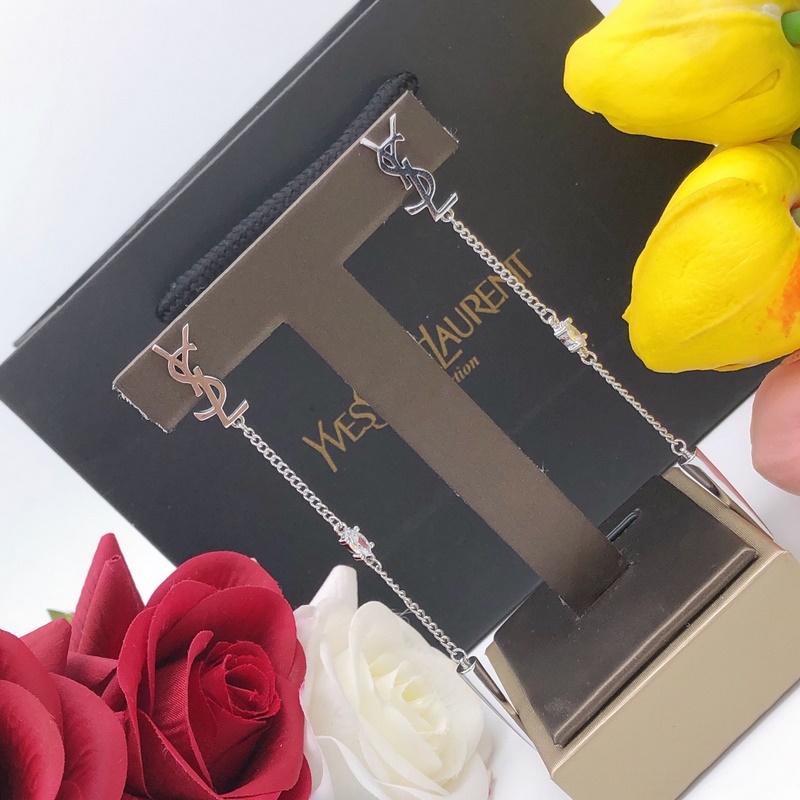 聖羅蘭流蘇耳釘子彈頭吊墜