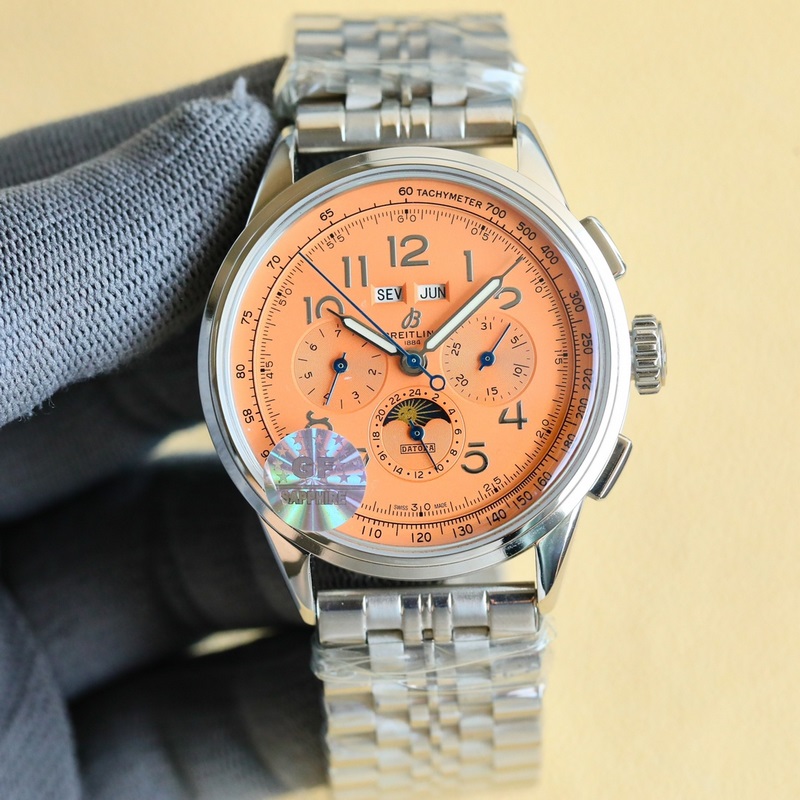 GF Factory 百年靈璞雅系列依然秉持著原單品質，最頂級的做工，強烈推薦