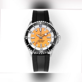 GR 嚴選 百年靈超級海洋系列42mm腕表。1 ：潛水表既要滿足清 讀時，更要