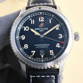 百年靈飛行員傳奇航空系列，經(jīng)典之作，設(shè)計簡約大氣，時尚優(yōu)雅，自動機械腕表，它搭載