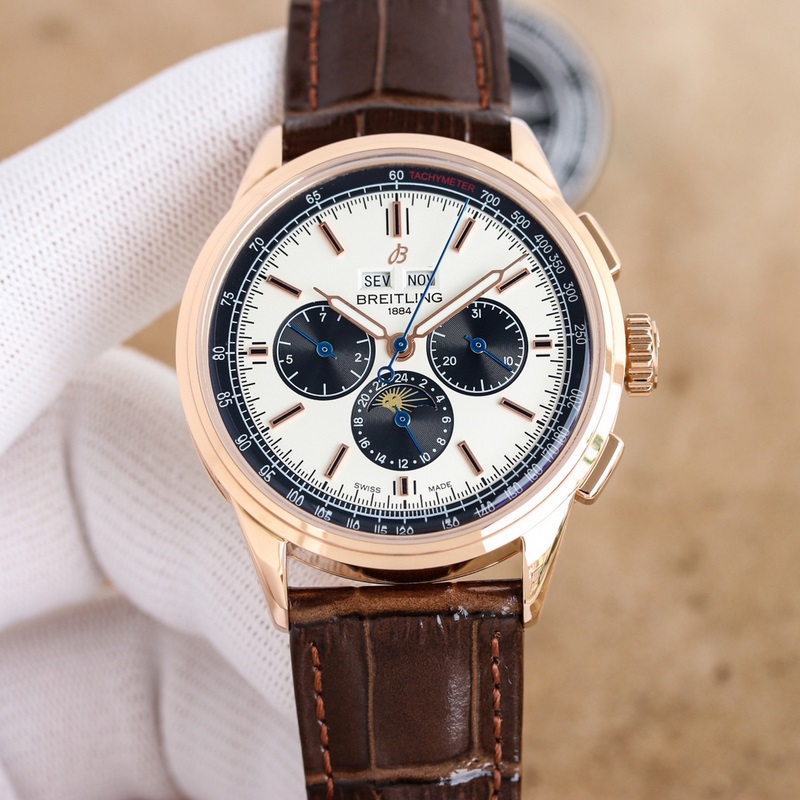 GF Factory 百年靈璞雅系列依然秉持著原單品質，最頂級的做工，強烈推薦