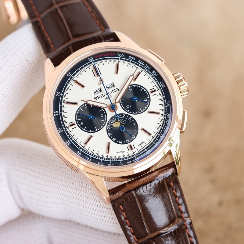 GF Factory 百年靈璞雅系列依然秉持著原單品質，最頂級的做工，強烈推薦