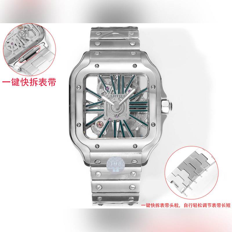 THB 山度士鏤空皮帶快拆系列 2025首發(fā)參數(shù)與正品同步表徑：39.8毫