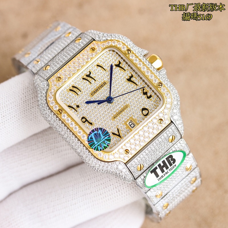 THB出品ONE FactoyTHB最新突破 完美複刻還原鑲鑽版卡地呀 奢華至
